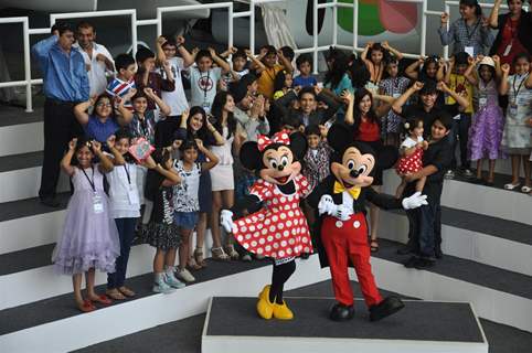 Unveiling of India’s 1st Disney branded Jet Airways plane