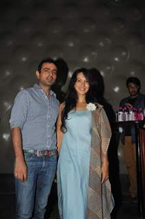 Mayank Anand and Shraddha Nigam at Lakme Fashion Week Winter Festive 2012