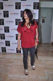 Director Ekta Kapoor at Pooja Makhija's 'Eat.Delete' at F Bar, Mumbai .