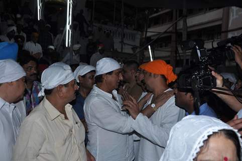 Dara Singh's prayer meet in Andheri, Mumbai