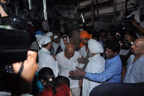 Dara Singh's prayer meet in Andheri, Mumbai