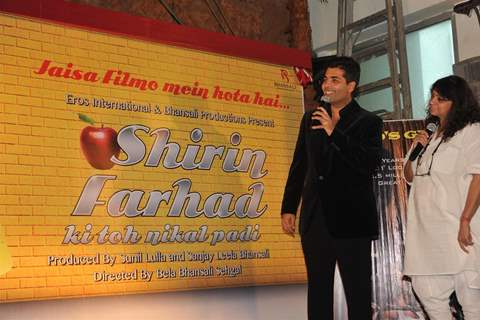 Poster launch of 'Shirin Farhad Ki Toh Nikal Padi'