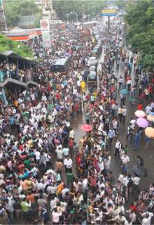 Rajesh Khanna's funeral