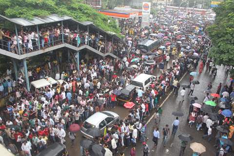 Rajesh Khanna's funeral