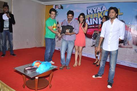 Birthday celebration of Fakruddin with Kyaa Super Kool Hai Hum team