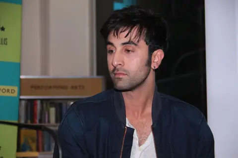 Ranbir kapoor at crossword kemps corner for book launch of Pritish Nandy