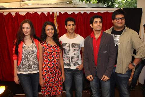 Evelyn, Bidita, Karan, Sharad Malhotra, Prateek Chakravorty at Launch of We Love Mumbai Campaign