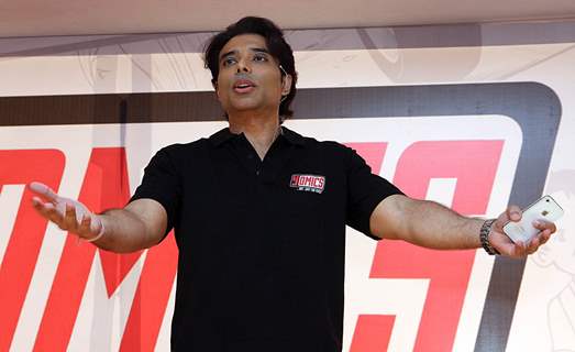 Uday Chopra during the launch of Yomics