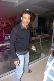 Bollywood actor Uday Chopra at 'The Dark Knight Rises' at Juhu PVR. .