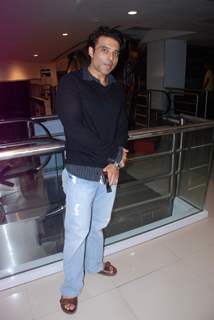 Bollywood actor Uday Chopra at 'The Dark Knight Rises' at Juhu PVR. .