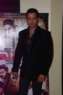 Bollywood celeb Rohit Roy at the premiere of the film 'Aalap' in Mumbai. .