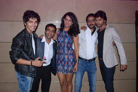 Bollywood celebs at the premiere of the film 'Aalap' in Mumbai. .