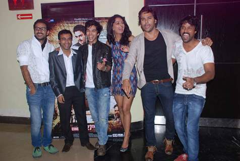 Bollywood celebs at the premiere of the film 'Aalap' in Mumbai. .