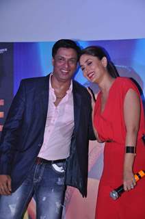 Bollywood actress Kareena Kapoor and director Madhur Bhandarkar at 'Heroine' film first look in Cinemax, Mumbai. .