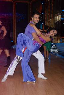 TV actor Jay Soni competing for an entry in the fifth season of dance reality show, Jhalak Dikhla Jaa through a wild card at Filmistan. .