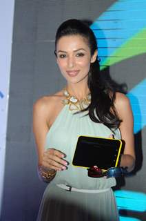 Bollywood actress Malaika Arora Khan Launches India's first 3D Tablet PC of Swipe Telecom's called 3D LIFE held at Taj Mahal Hotel, Mumbai