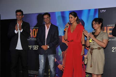 First look launch of 'Heroine' at Cinemax in Mumbai