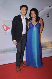 Swiss With Narendra Kumar visit Jungfraujoch Top of Europe to create Time Travel Themed Calender At Liberty Cinema, Mumbai India. .