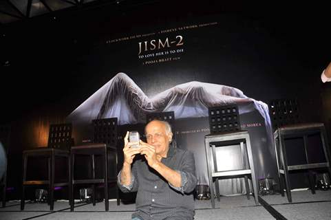 Producer-director Mahesh Bhatt at Jism 2 Press Conference, Grand Hyatt Mumbai India. .