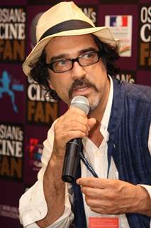 Director Atiq Rahimi at an interaction with media at the 12th Osian Film Festival, in New Delhi  .
