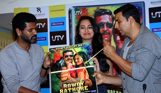 DVD launch of 'Rowdy Rathore'