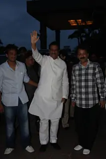Salman and Sanjay Dutt at Baba Siddique's Iftar Party