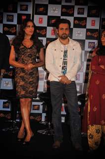 Bipasha Basu and Emraan Hashmi at First trailer launch of 'Raaz 3'