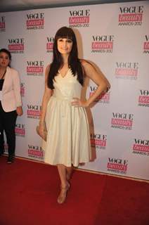 Dia Mirza at 'Vogue Beauty Awards 2012' at Hotel Taj Lands End in Bandra, Mumbai