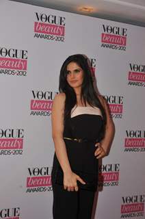 Zarine Khan at 'Vogue Beauty Awards 2012' at Hotel Taj Lands End in Bandra, Mumbai