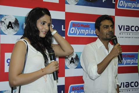 Promotion of Film Gangs of Wasseypur at launch of Big Music Olympiad by 92.7 Big FM