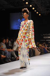 Designer Aarti Vijay Gupta 2nd. Day at Lakmé Fashion Week Winter Festive 2012