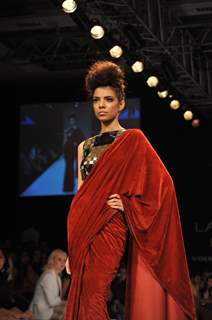 Designer Nikhil Thampi 2nd Day at Lakmé Fashion Week Winter Festive 2012