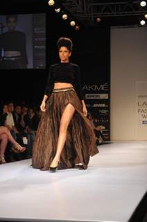 Designer Nikhil Thampi 2nd Day at Lakmé Fashion Week Winter Festive 2012