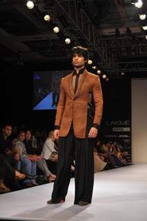 Designer Nikhil Thampi 2nd Day at Lakmé Fashion Week Winter Festive 2012