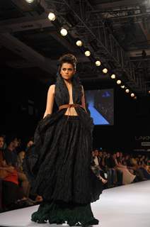 Designer Nikhil Thampi 2nd Day at Lakmé Fashion Week Winter Festive 2012