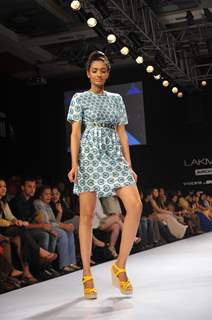 Designer Yogesh Chaudhary 2nd Day at Lakmé Fashion Week Winter Festive 2012