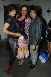 Rohhit Verma, Laxmi Narayan Tripathi at Sara Khan's Birthday Bash