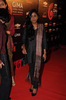 Bollywood celebrity at Global Indian Music Awards red carpet in J W Marriott, Mumbai. .