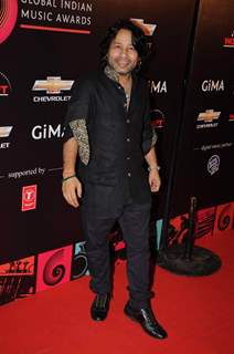 Bollywood singer Kailash Kher at Global Indian Music Awards red carpet in J W Marriott, Mumbai. .