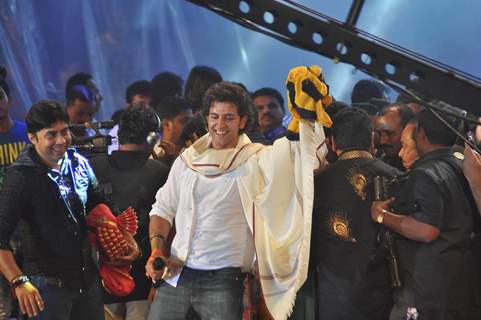 Bollywood actor Hrithik Roshan attended the Dahi Handi as part of the Janmashtami celebrations in Mumbai. .