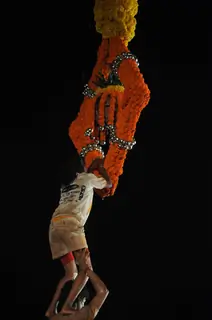 Bollywood actor Hrithik Roshan attended the Dahi Handi as part of the Janmashtami celebrations in Mumbai. .