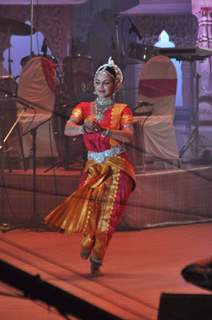 Bollywood actress Esha Deol attended the Dahi Handi as part of the Janmashtami celebrations in Mumbai. .