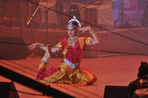 Bollywood actress Esha Deol attended the Dahi Handi as part of the Janmashtami celebrations in Mumbai. .