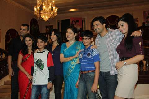 Keerti Nagpure, Anmol, Ekta Kapoor, Aroona Irani, Apurva at Press Conference of Parichay