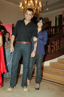 Prashant Bhatt and Ekta Kapoor at Press Conference of Parichay Nayee Zindagi Kay Sapno Ka