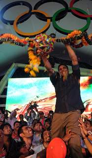 Bollywood actors celebrating Dahi Handi festival