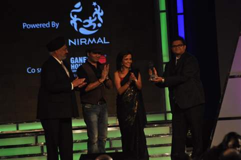 Mohit Chauhan at Credai Real Estate Awards 2012