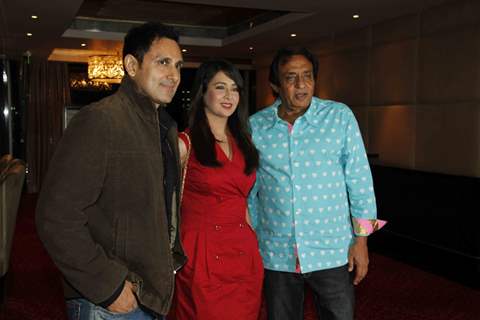 Preeti Jhangiani,Parvin Dabas, Ranjeet at Dhoot family dinner in hounour of Mr. Niranjan Hiranandani