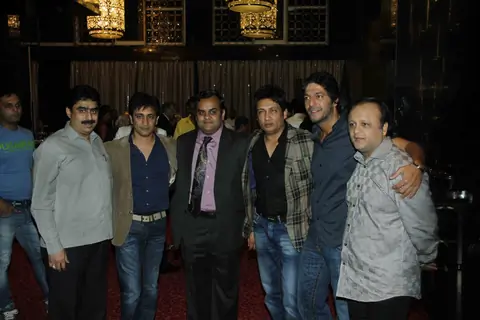 Rajev Paul, Shekhar Suman, Chunky Pandey at Dhoot family dinner in honour of Mr Niranjan Hiranandani