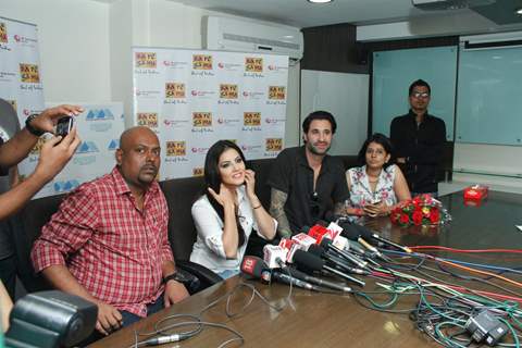 Sunny Leone at Saregama WAP Portal press meet